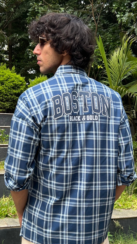 Classic Blue Check Shirt