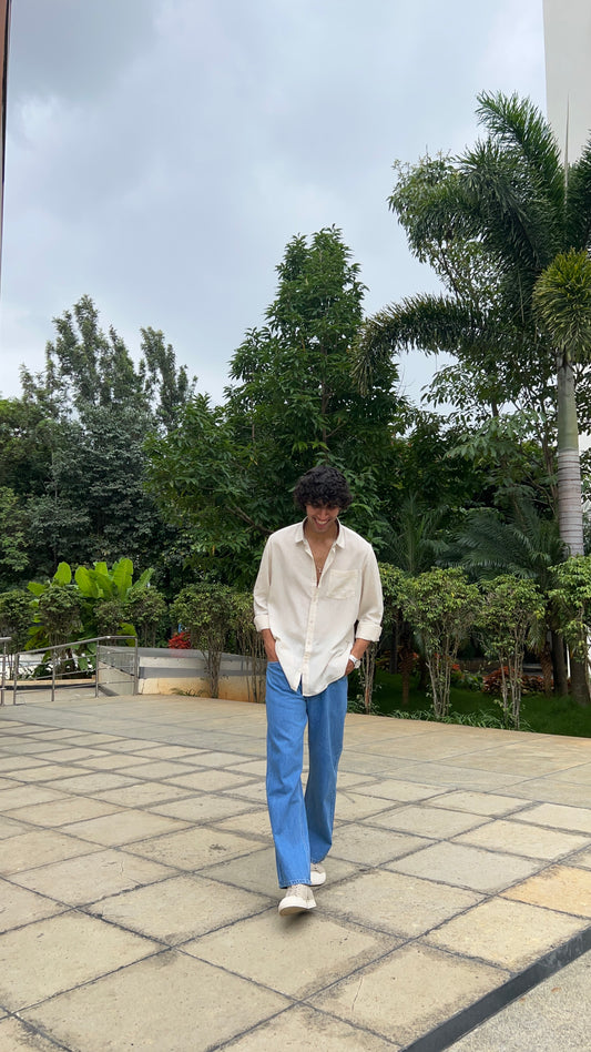 linen off-white shirts