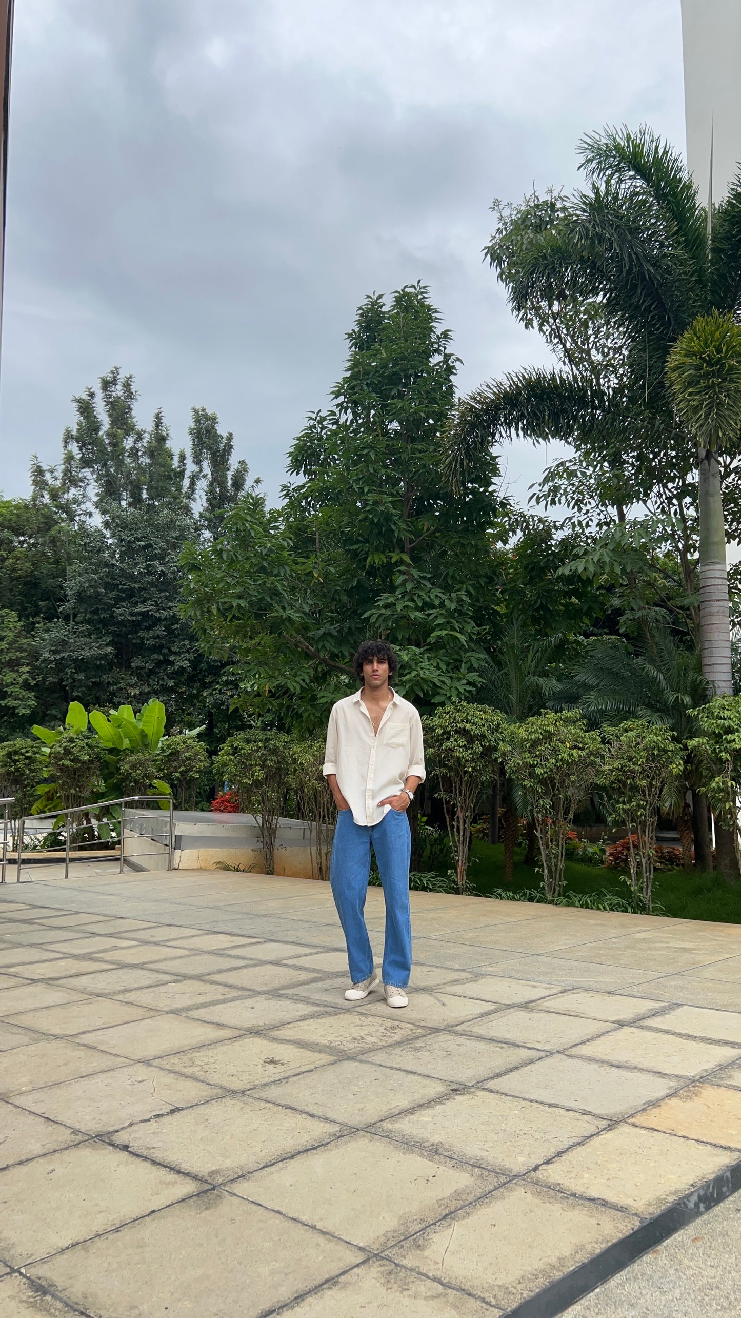 Linen off-white shirts