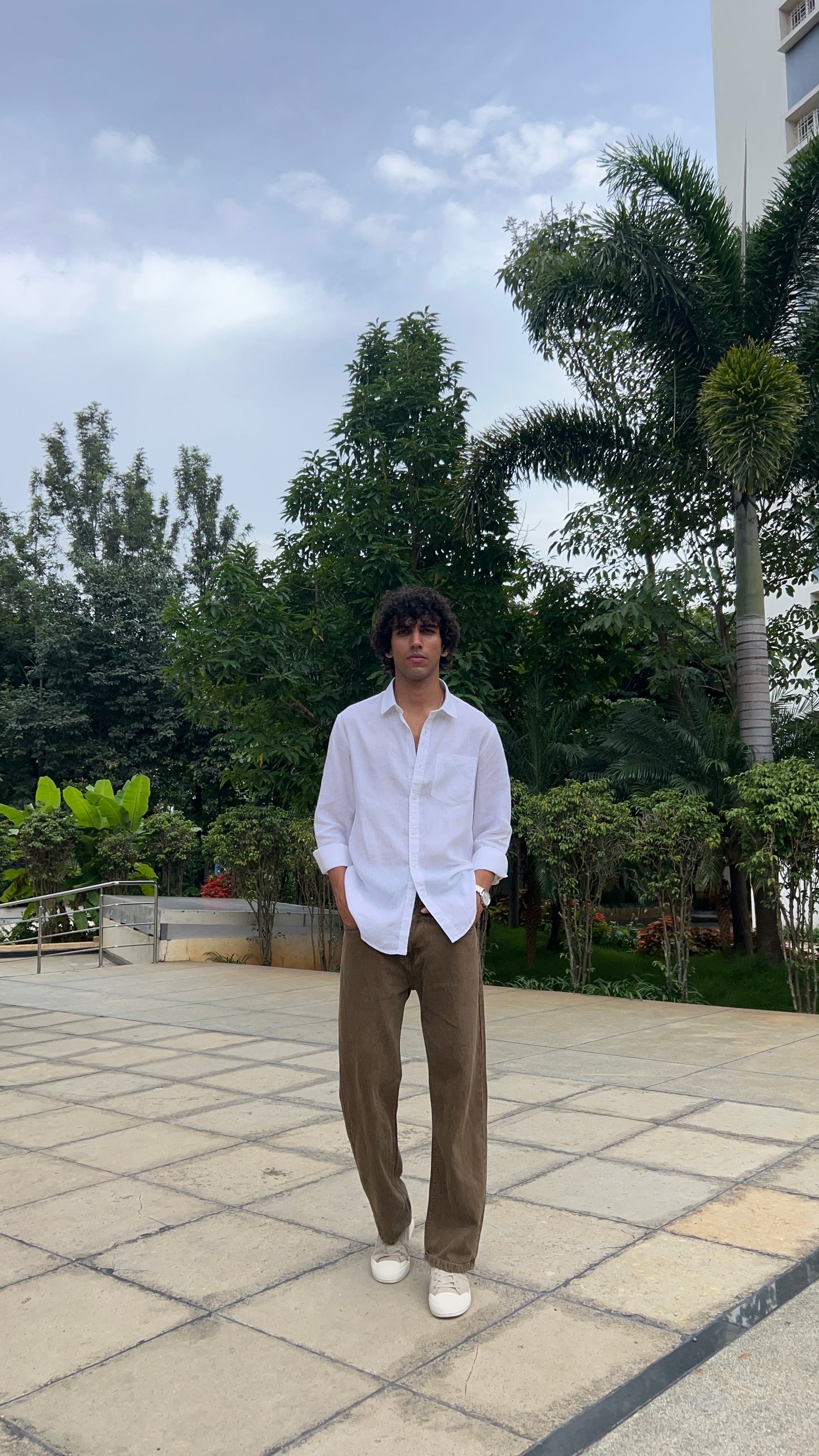 linen White shirts
