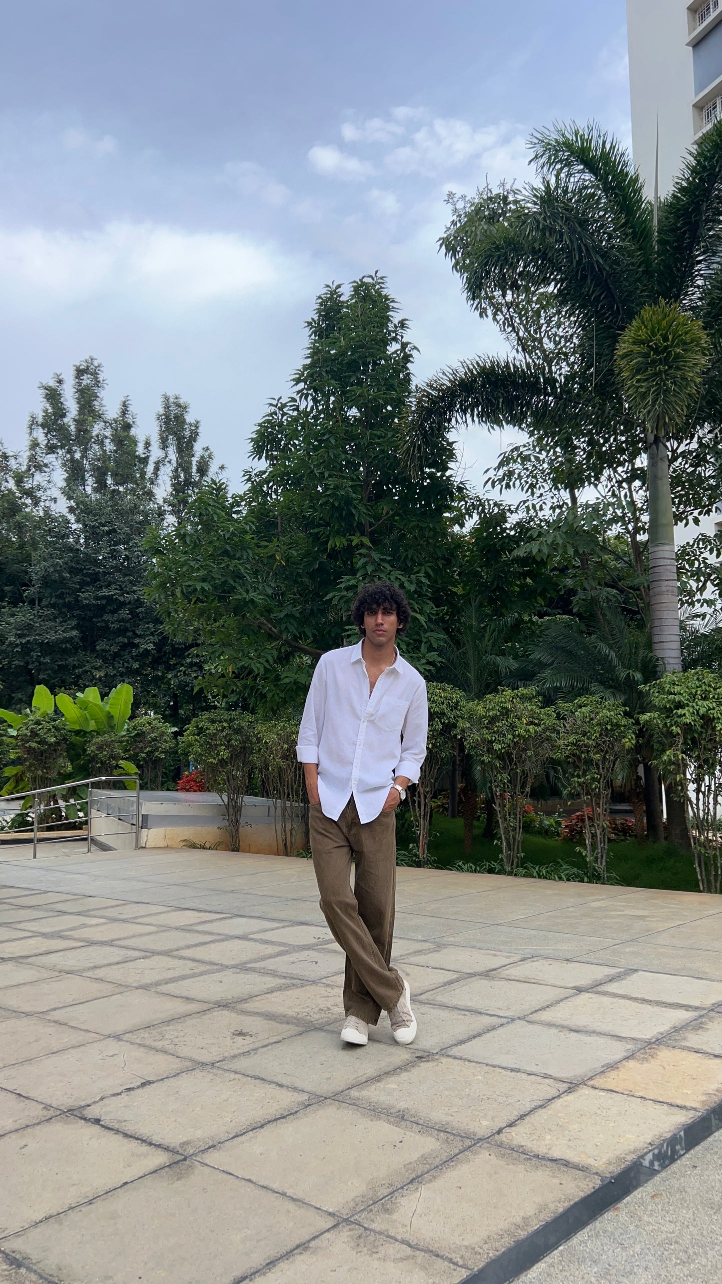 linen White shirts
