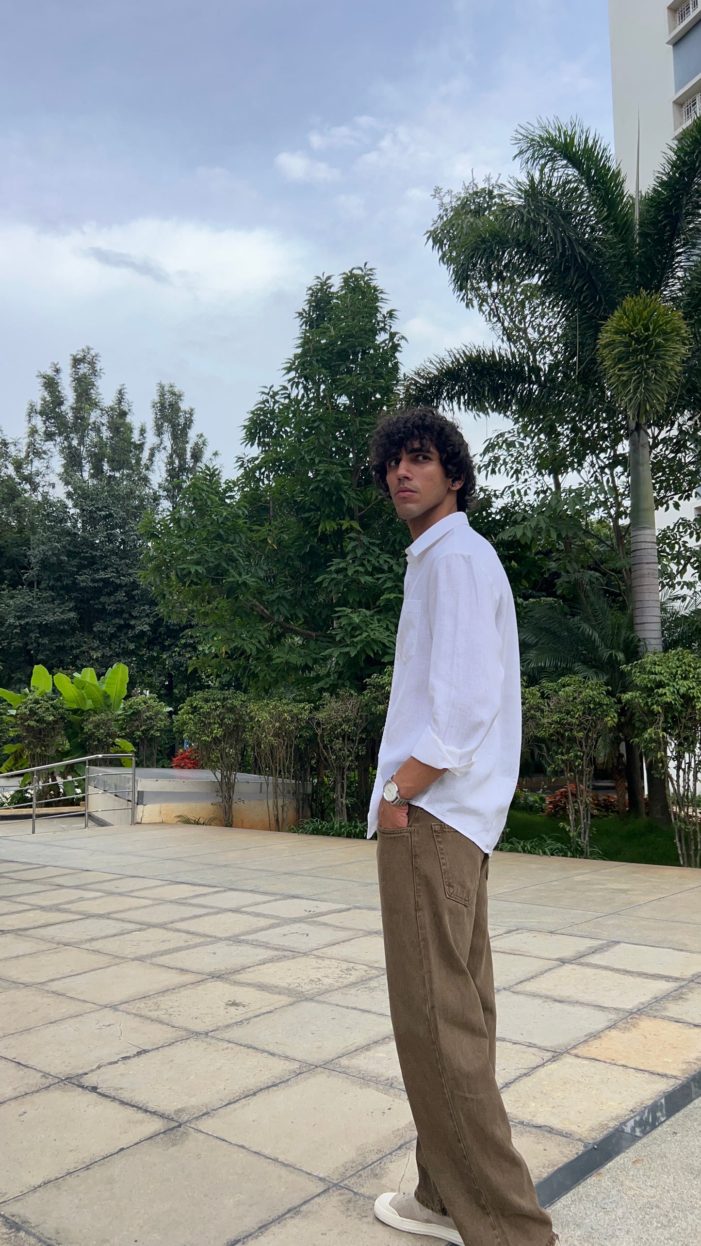 linen White shirts