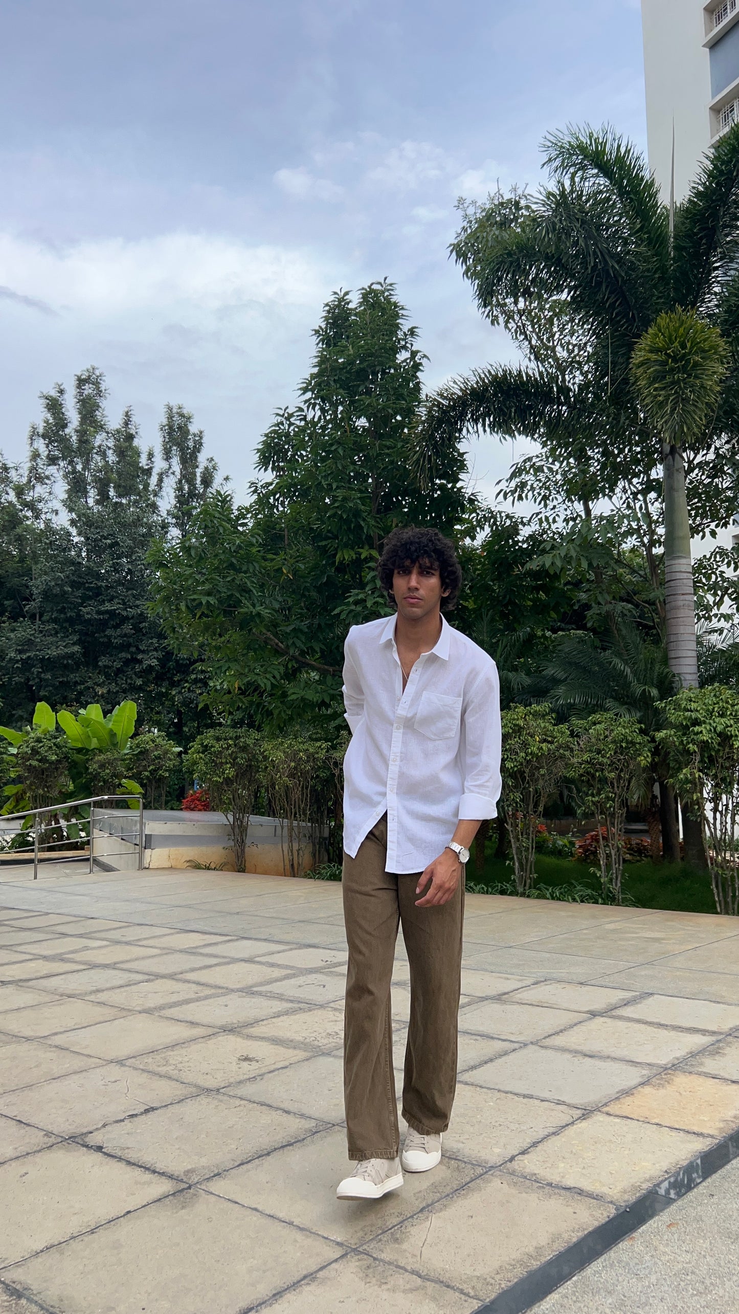 linen White shirts