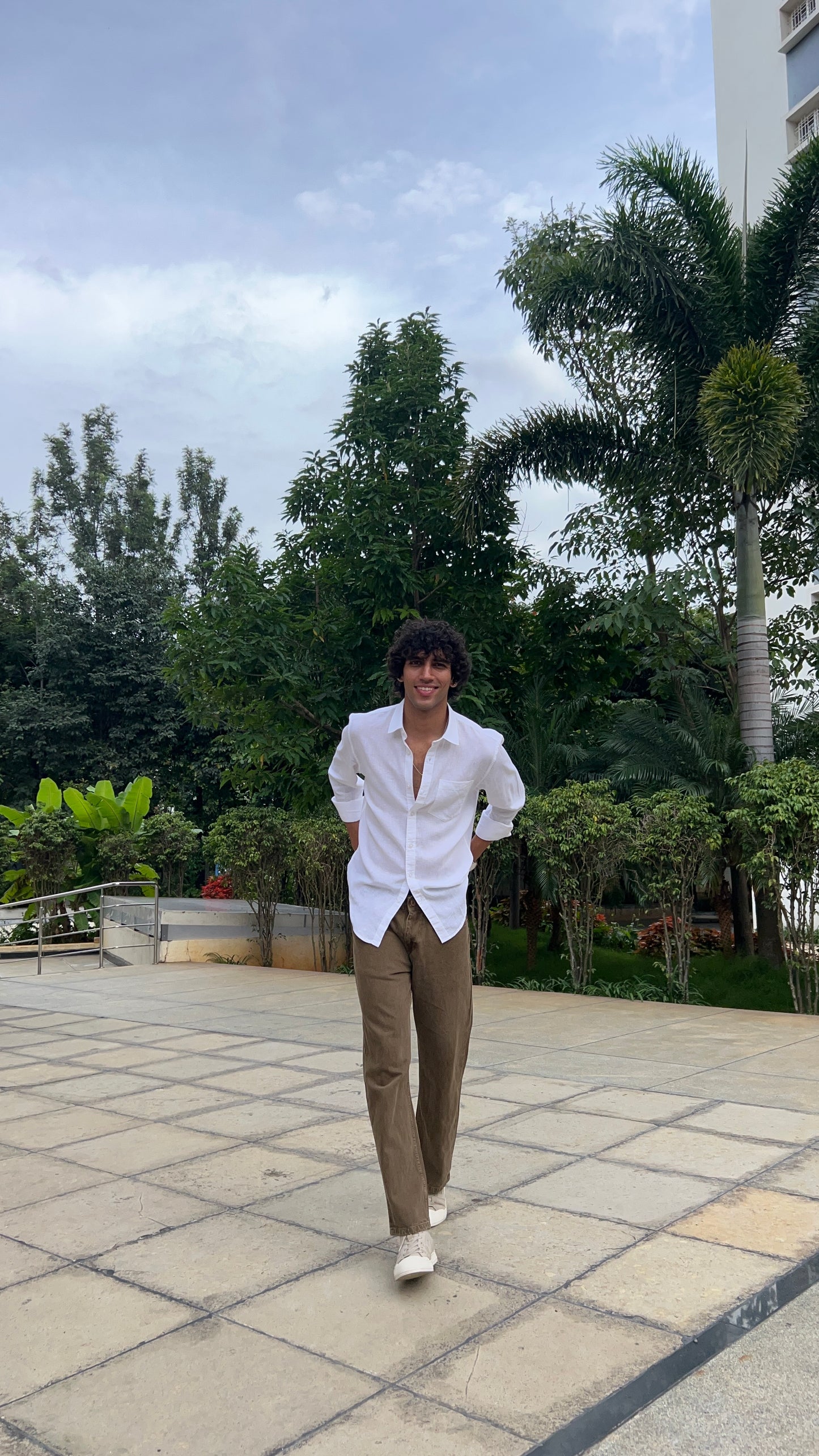 linen White shirts