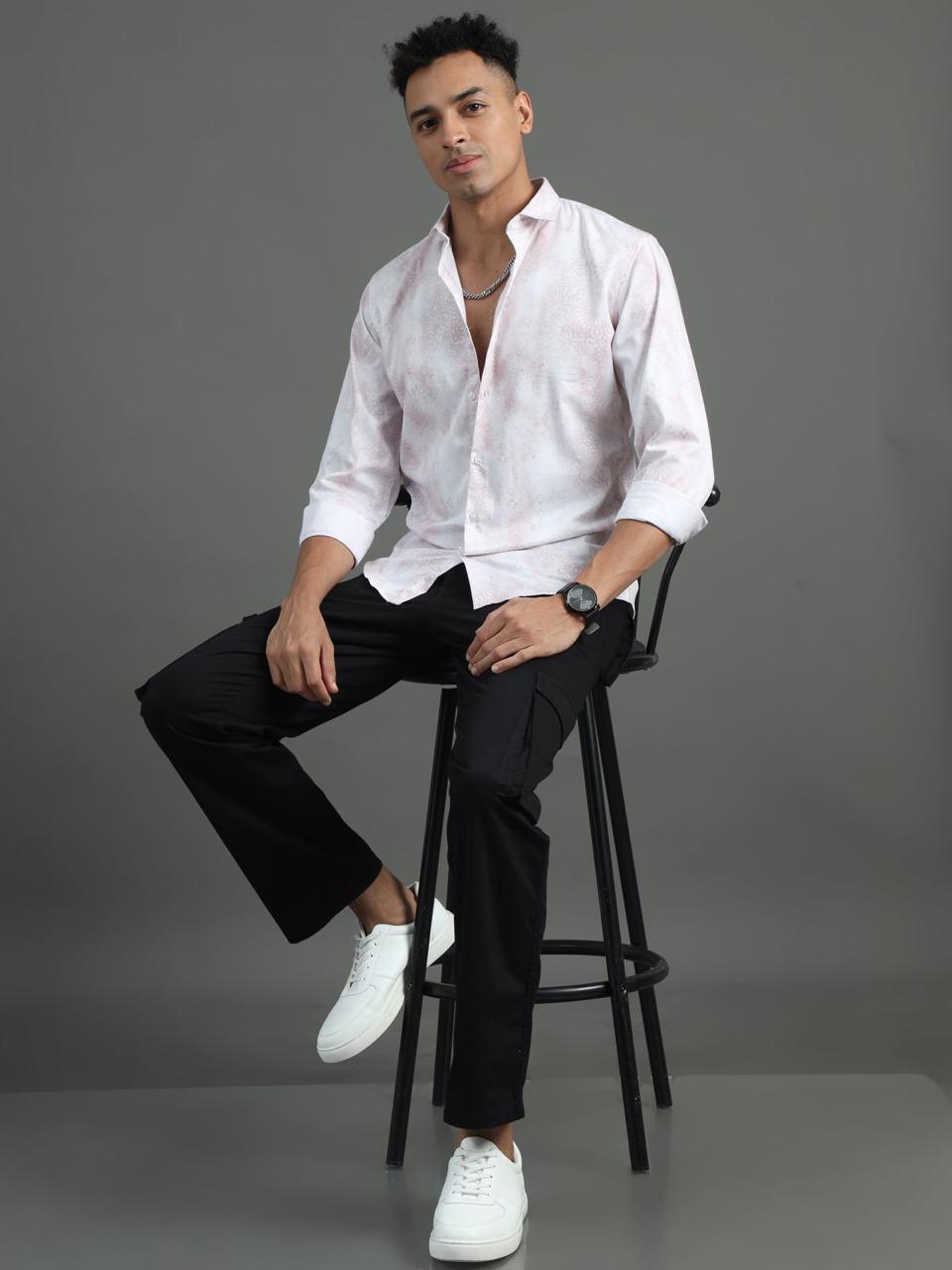 Pink Blossom Blush Full Sleeve Shirt