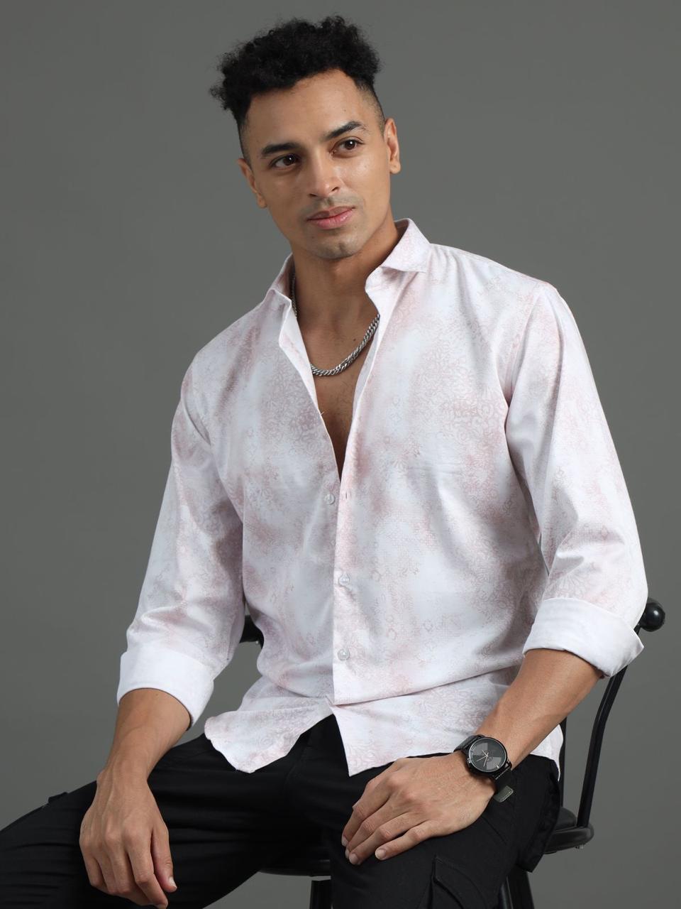 Pink Blossom Blush Full Sleeve Shirt