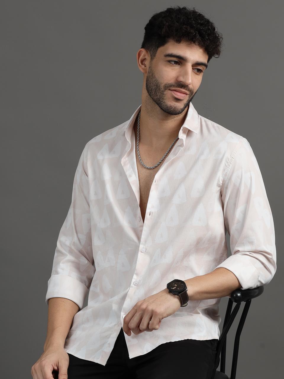 Snow White Full Sleeve Shirt