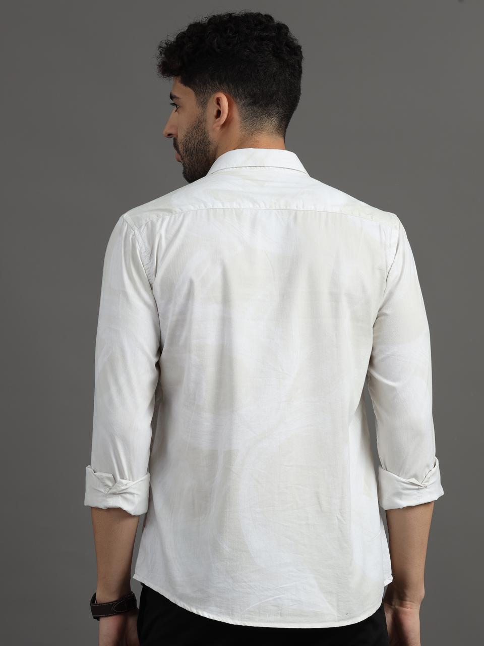 Snow White Full Sleeve Shirt