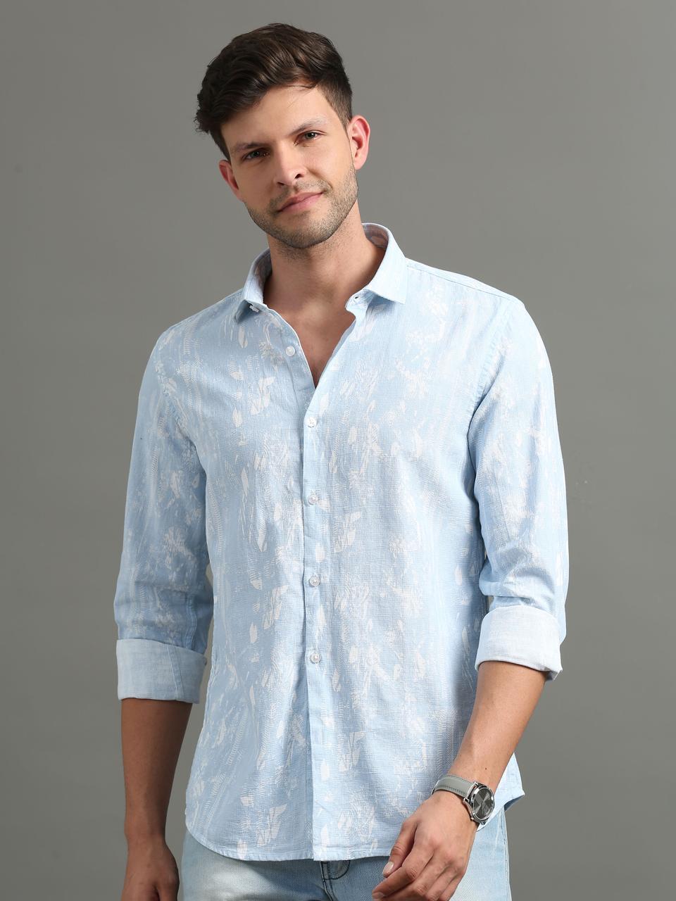 Stained Sky Full Sleeve Shirt
