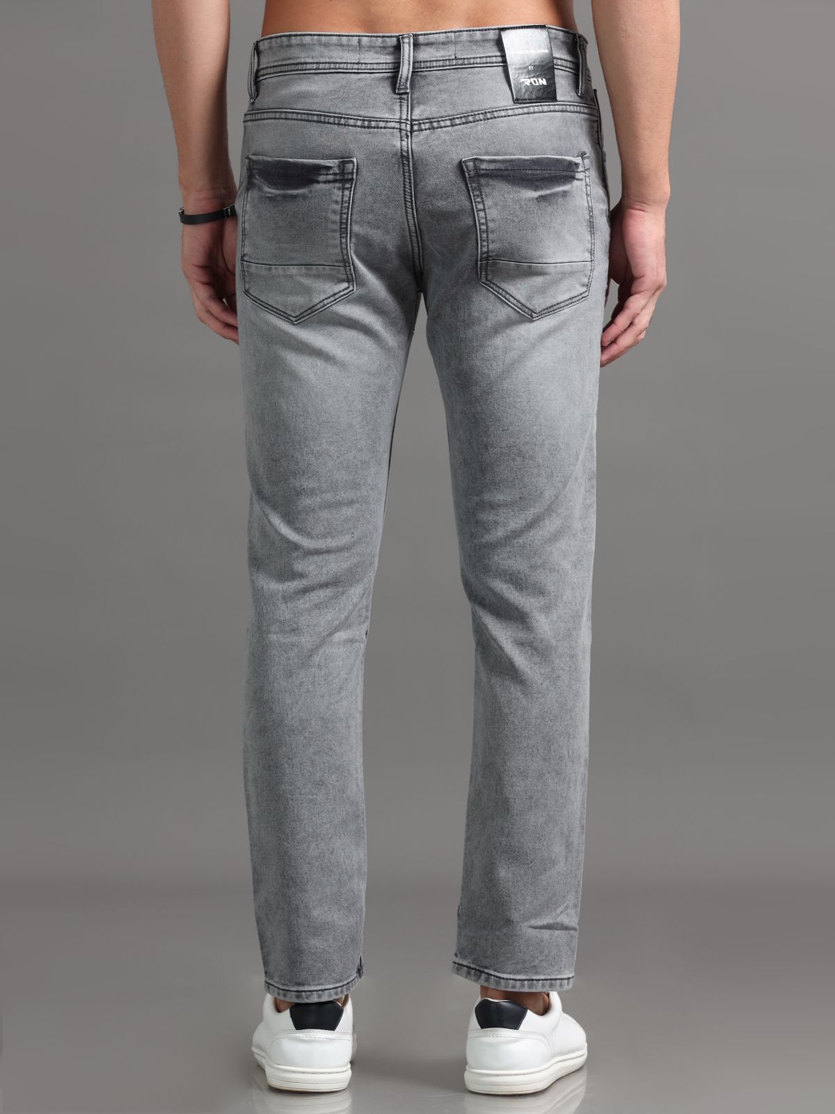 Cool Grey Denim Jeans