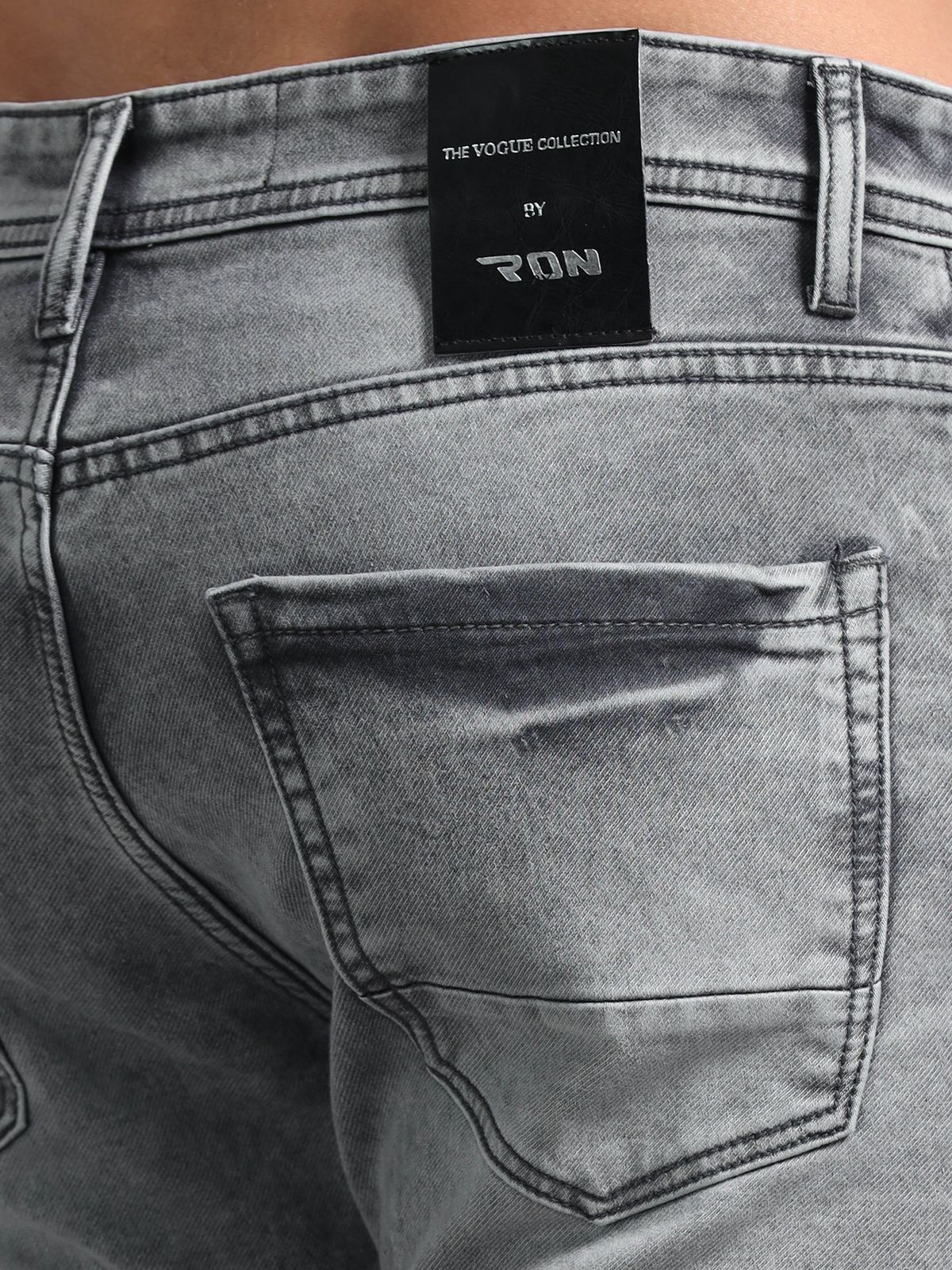 Cool Grey Denim Jeans