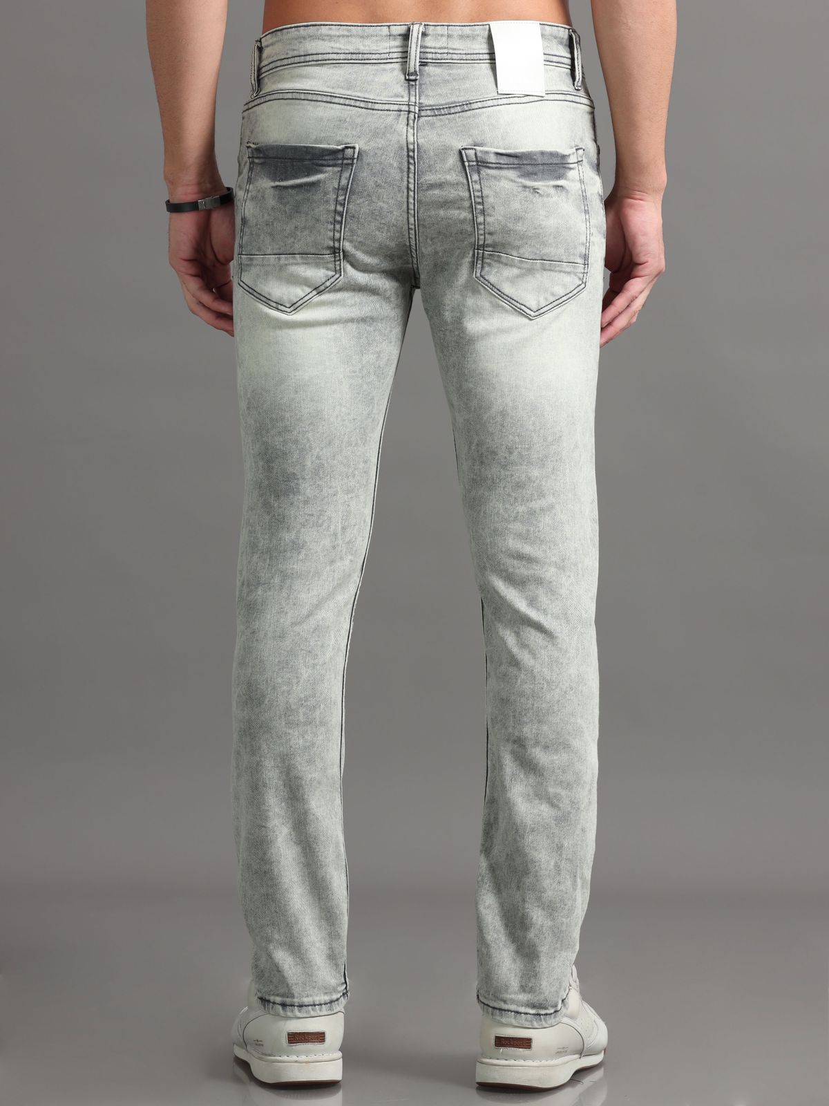 Foggy Grey Denim Jeans
