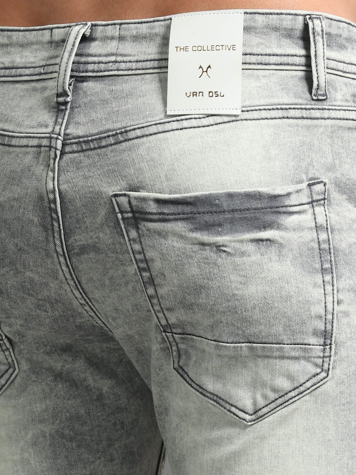 Foggy Grey Denim Jeans