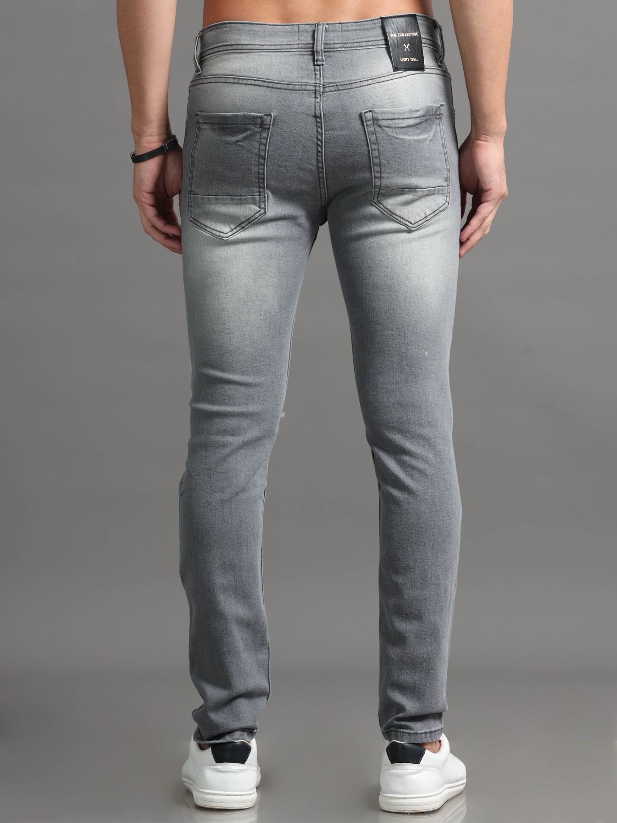 Dove Grey Denim Jeans
