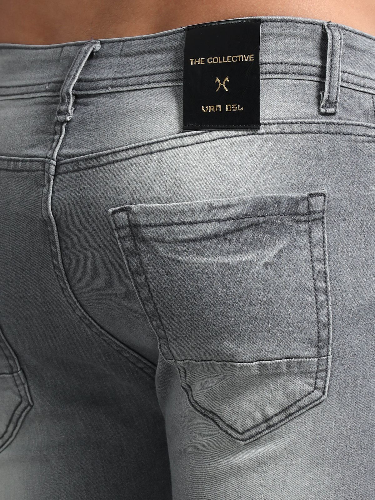 Dove Grey Denim Jeans