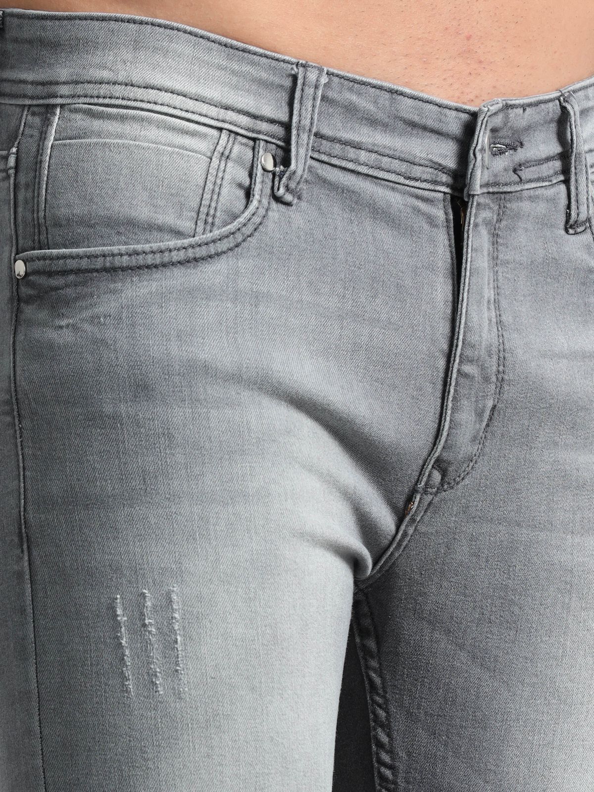 Dove Grey Denim Jeans