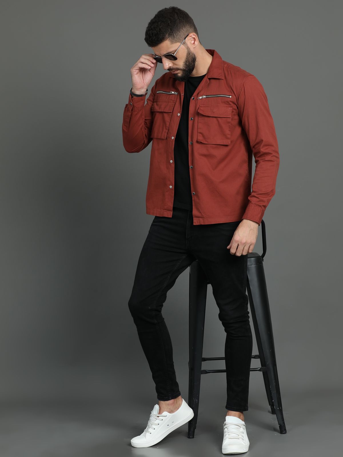 Brick Zipper RFD Shirt