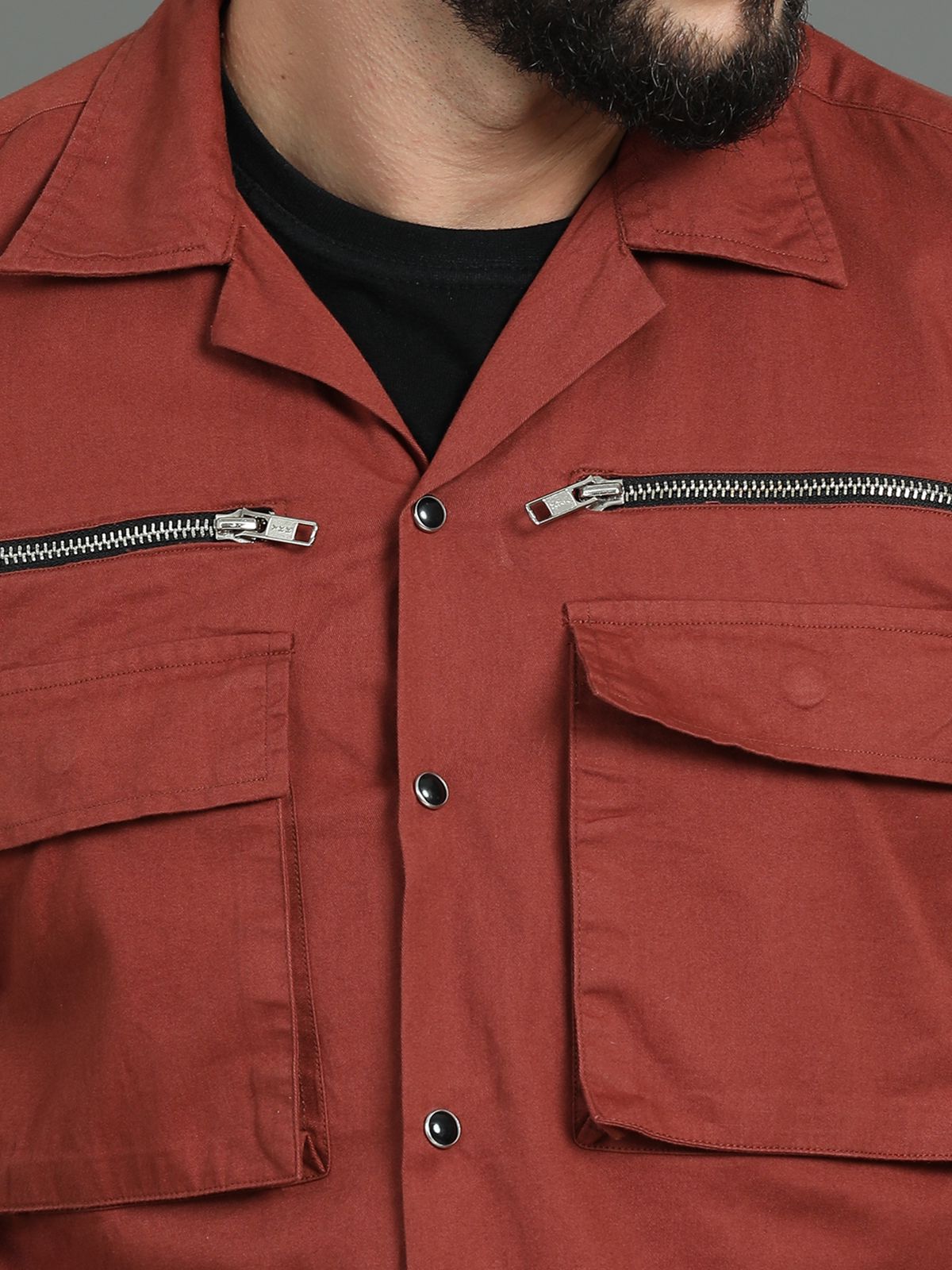Brick Zipper RFD Shirt