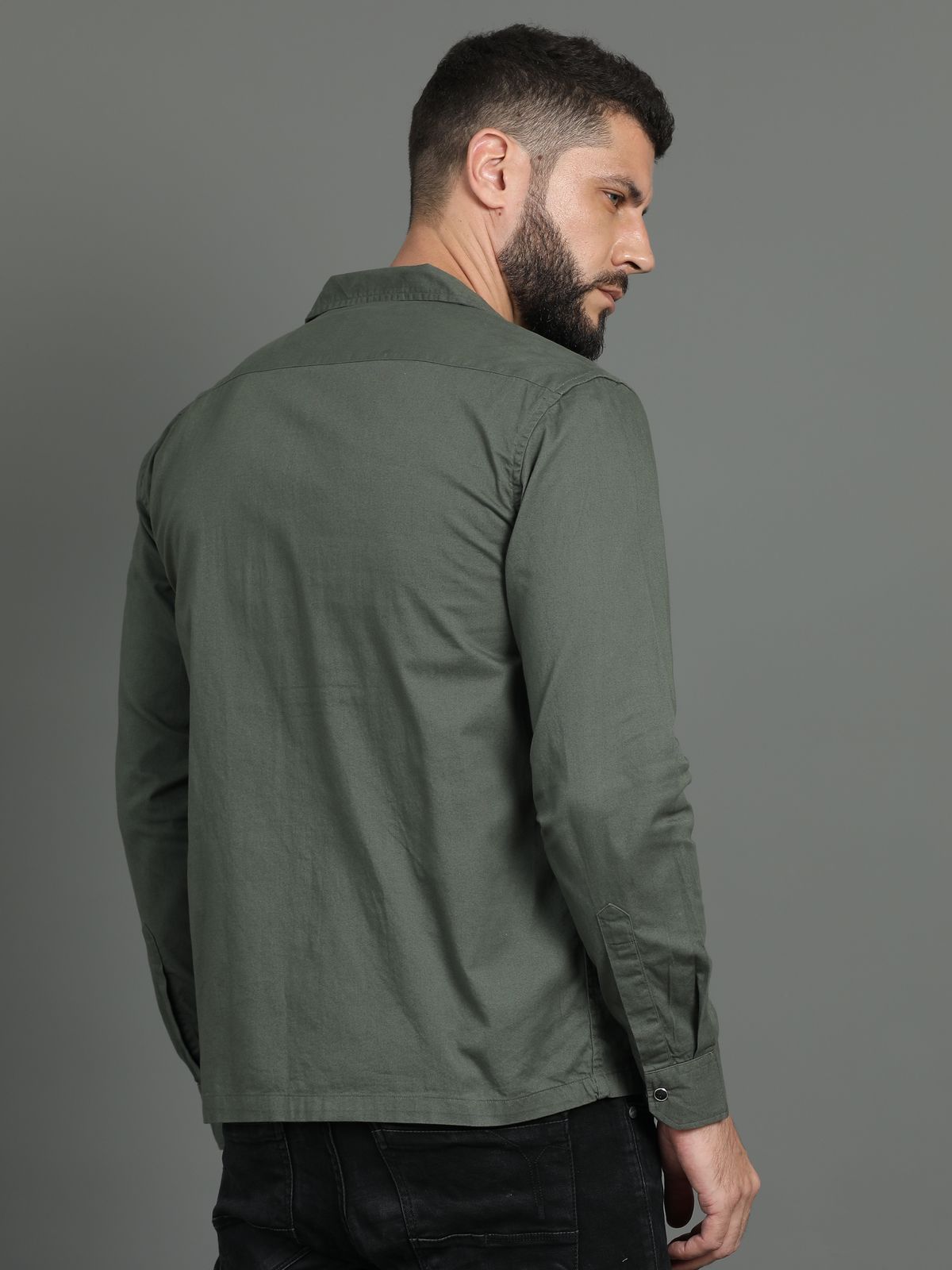 Olive Zipper RFD Shirt