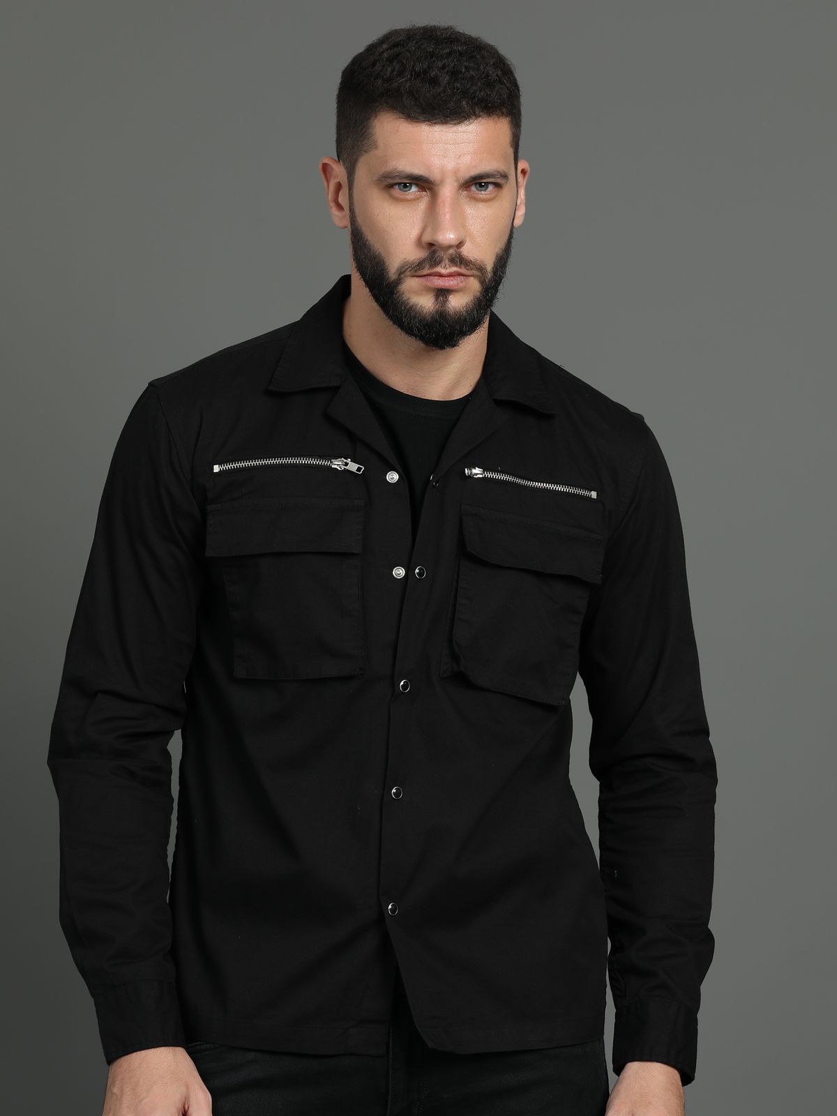Black Zipper RFD Shirt