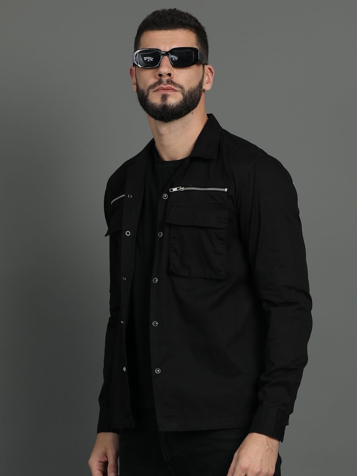Black Zipper RFD Shirt