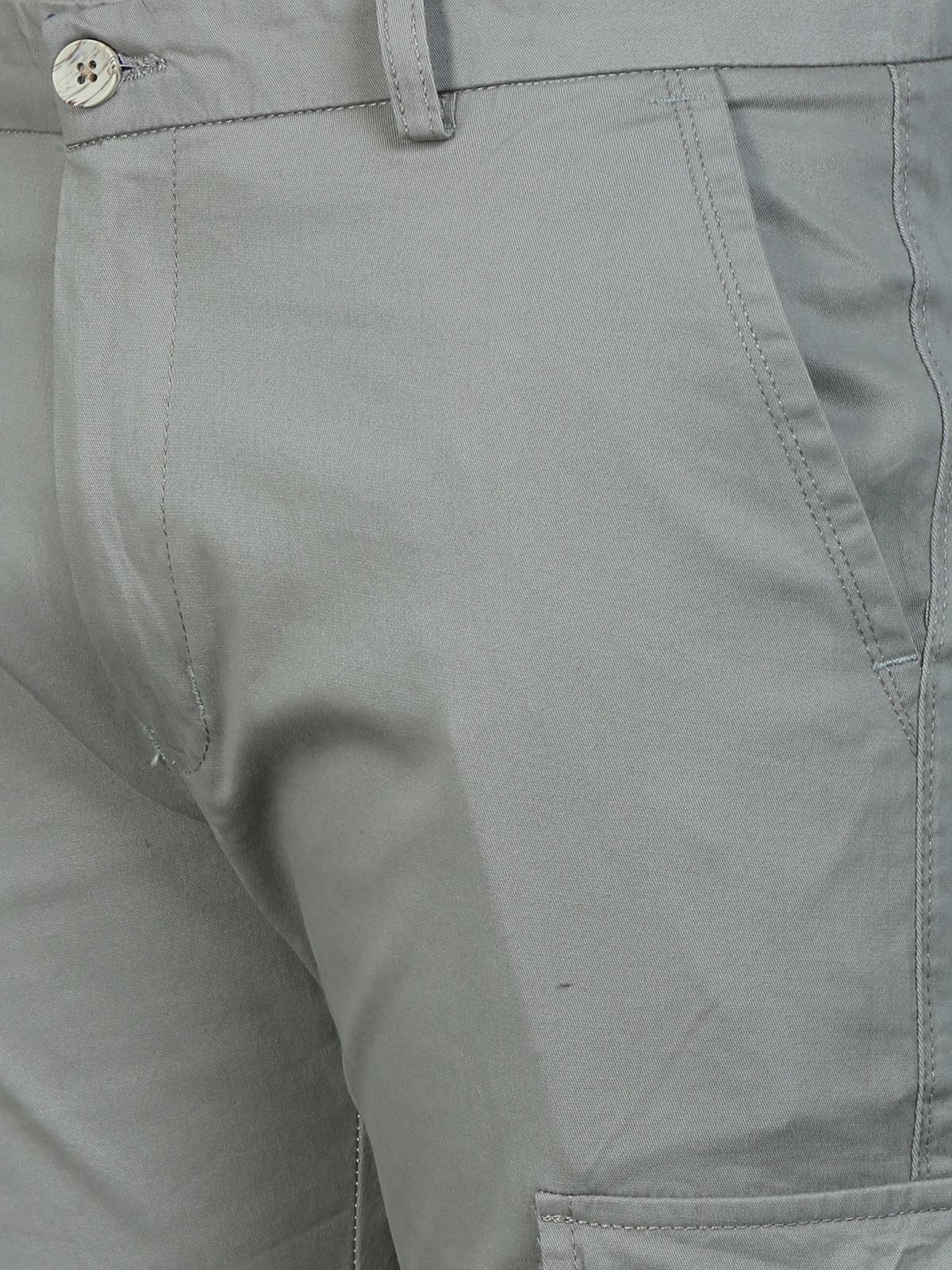 Light Grey Cargo Joggers