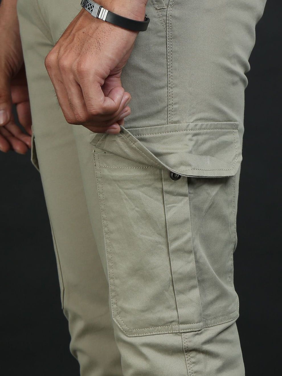 The Marlow Cargo Pant Pistachio main image 1